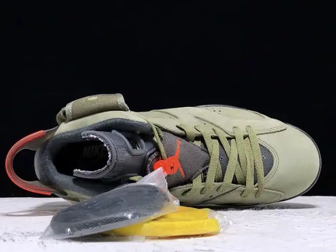 Rep Air Scott 6 x Travis Olive Medium CN1084-200 Jordan 0407
